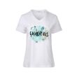 So Soire katoen/lycra Dames shirt km v-hals kort Direct leverbaar uit de webshop van www.lots-of-fashion.nl/