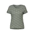 Cecil  Dames shirt km v-hals kort Direct leverbaar uit de webshop van www.lots-of-fashion.nl/