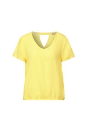 Street One Dames blouse zm kort Street One 343209 13762 merry yellow