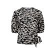 lizzi lou polyester Dames blouse km kort Direct leverbaar uit de webshop van www.lots-of-fashion.nl/