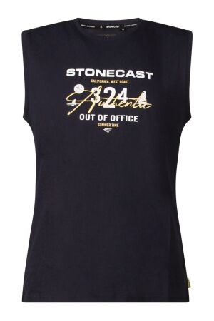 Stonecast Heren shirt zm Stonecast M41SL-06 Z80701 navy