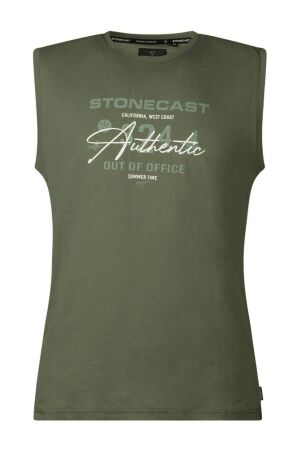 Stonecast Heren shirt zm Stonecast M41SL-06 Z80701 als vj23 herb