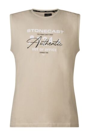 Stonecast Heren shirt zm Stonecast M41SL-06 Z80701 as Paulus beige