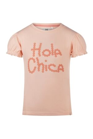 Koko Noko Meisjes shirt km ronde hals kort Koko Noko R50986-37 pink