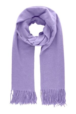 Pieces Winteraccessoires ds sjaal Pieces 17083758 purple