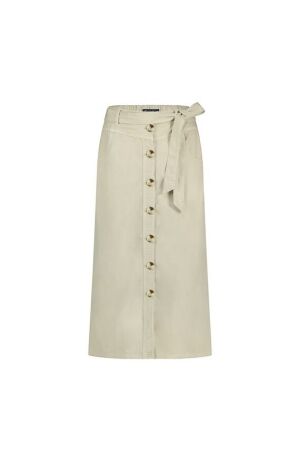 Red Button Dames rok midi strak Red Button SRB4576 pearl