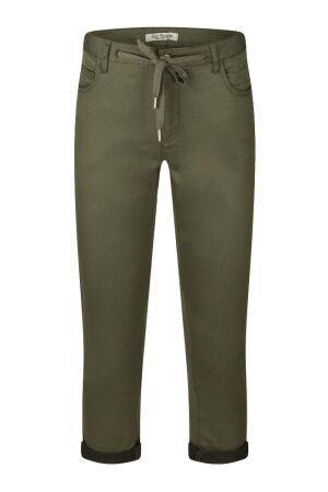 So Soire Dames broek kuit So Soire Lisanne Z80719 khaki