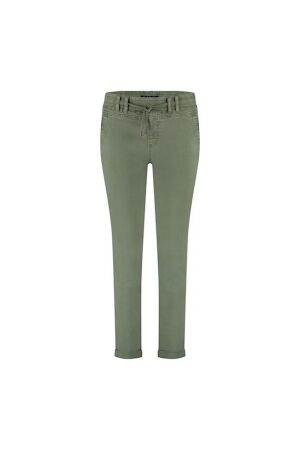Red Button Dames broek strak Red Button SRB4462 tea green