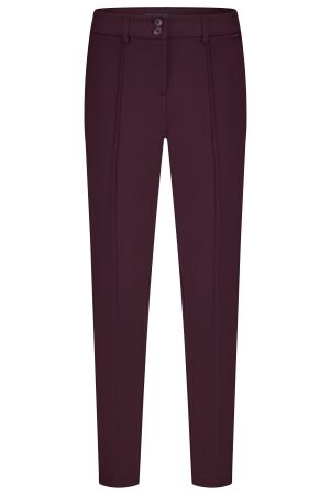 Red Button Dames broek strak Red Button SRB4660 aubergine