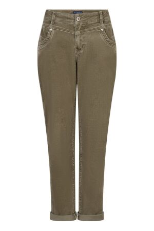 Red Button Dames broek strak Red Button SRB4681 warm taupe