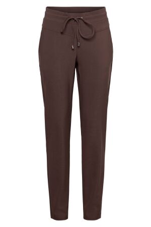 &co Dames broek strak &co PA100-2 E-Chocolate