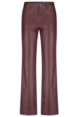 Red Button Dames broek wijd Red Button SRB4627 aubergine