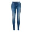 Vero Moda  Dames broek strak denim Direct leverbaar uit de webshop van www.lots-of-fashion.nl/