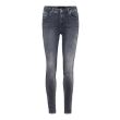 Vero Moda  Dames broek strak denim Direct leverbaar uit de webshop van www.lots-of-fashion.nl/