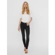 Vero Moda  Dames broek strak denim Direct leverbaar uit de webshop van www.lots-of-fashion.nl/