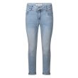 So Soire katoen/polyester/elasthan Dames broek strak denim Direct leverbaar uit de webshop van www.lots-of-fashion.nl/