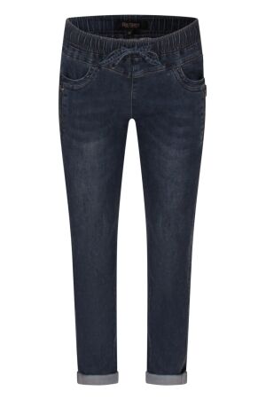 So Soire Dames broek strak denim So Soire Vivian W10360 as nj24 dark denim