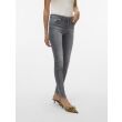 Vero Moda  Dames broek strak denim Direct leverbaar uit de webshop van www.lots-of-fashion.nl/