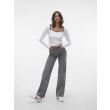 Vero Moda  Dames broek wijd denim Direct leverbaar uit de webshop van www.lots-of-fashion.nl/