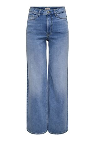 Jacqueline de Yong Dames broek wijd denim Jacqueline de Yong 15342089 medium blue