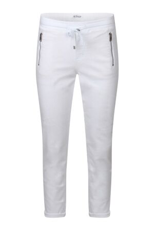 So Soire Dames broek pantalon strak So Soire Veraly Z80414 white
