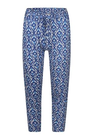 City Life Dames broek pantalon strak City Life LP65992 Z80360 als detailkleur bonnie blue