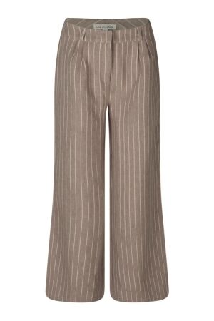 lizzi lou Dames broek pantalon strak lizzi lou Camilla W90396 as swatch zand