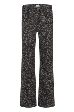 lizzi lou Dames broek pantalon strak lizzi lou Tylvie lds W10097 as Trish dark grey