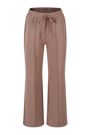 City Life Dames broek pantalon strak City Life 506027 W10392 17-1321 woodsmoke/taupe