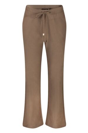 So Soire Dames broek pantalon strak So Soire Elena W10451 uni mocca