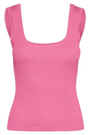 Vero Moda Dames top kort zm Vero Moda 10303040 pink cosmos