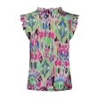 So Soire viscose/elasthan Dames top kort zm Direct leverbaar uit de webshop van www.lots-of-fashion.nl/