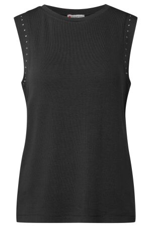 Street One Dames top kort zm Street One 323319 16693 granite grey
