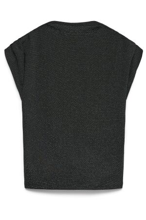 Vero Moda Dames top kort zm Vero Moda 10336086 BLACK