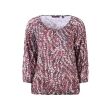 So Soire polyester Dames shirt km ronde hals kort Direct leverbaar uit de webshop van www.lots-of-fashion.nl/