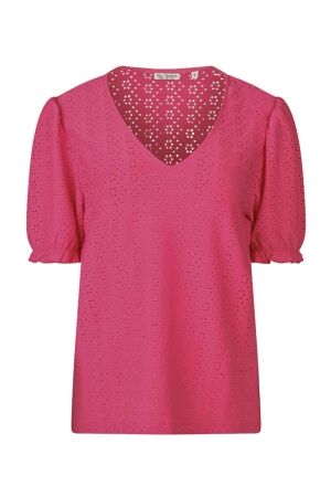 So Soire Dames shirt km ronde hals kort So Soire Jessie Z80546 hot pink
