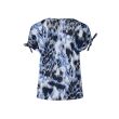 So Soire polyester/elasthan Dames shirt km ronde hals kort Direct leverbaar uit de webshop van www.lots-of-fashion.nl/