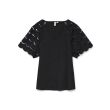 Vero Moda  Dames shirt km ronde hals kort Direct leverbaar uit de webshop van www.lots-of-fashion.nl/