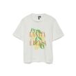 Vero Moda  Dames shirt km ronde hals kort Direct leverbaar uit de webshop van www.lots-of-fashion.nl/