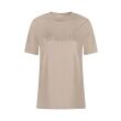 City Life polyester/viscose/elasthan Dames shirt km ronde hals kort Direct leverbaar uit de webshop van www.lots-of-fashion.nl/
