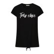 City Life viscose/elasthan Dames shirt km ronde hals kort Direct leverbaar uit de webshop van www.lots-of-fashion.nl/