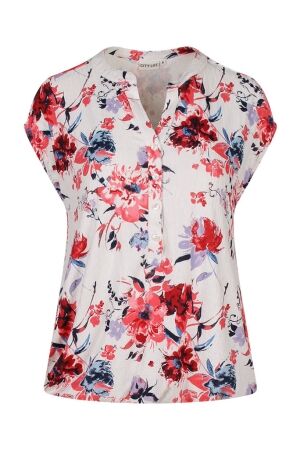 City Life Dames shirt km ronde hals kort City Life 213315 Z90482 dubarry