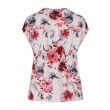 City Life polyester/elasthan Dames shirt km ronde hals kort Direct leverbaar uit de webshop van www.lots-of-fashion.nl/