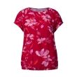 Street One  Dames shirt km ronde hals kort Direct leverbaar uit de webshop van www.lots-of-fashion.nl/