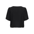 Jacqueline de Yong  Dames shirt km ronde hals kort Direct leverbaar uit de webshop van www.lots-of-fashion.nl/