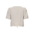 Jacqueline de Yong  Dames shirt km ronde hals kort Direct leverbaar uit de webshop van www.lots-of-fashion.nl/