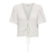 Jacqueline de Yong  Dames shirt km ronde hals kort Direct leverbaar uit de webshop van www.lots-of-fashion.nl/