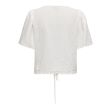 Jacqueline de Yong  Dames shirt km ronde hals kort Direct leverbaar uit de webshop van www.lots-of-fashion.nl/