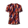 City Life viscose/elasthan Dames shirt km ronde hals kort Direct leverbaar uit de webshop van www.lots-of-fashion.nl/