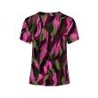 City Life viscose/elasthan Dames shirt km ronde hals kort Direct leverbaar uit de webshop van www.lots-of-fashion.nl/